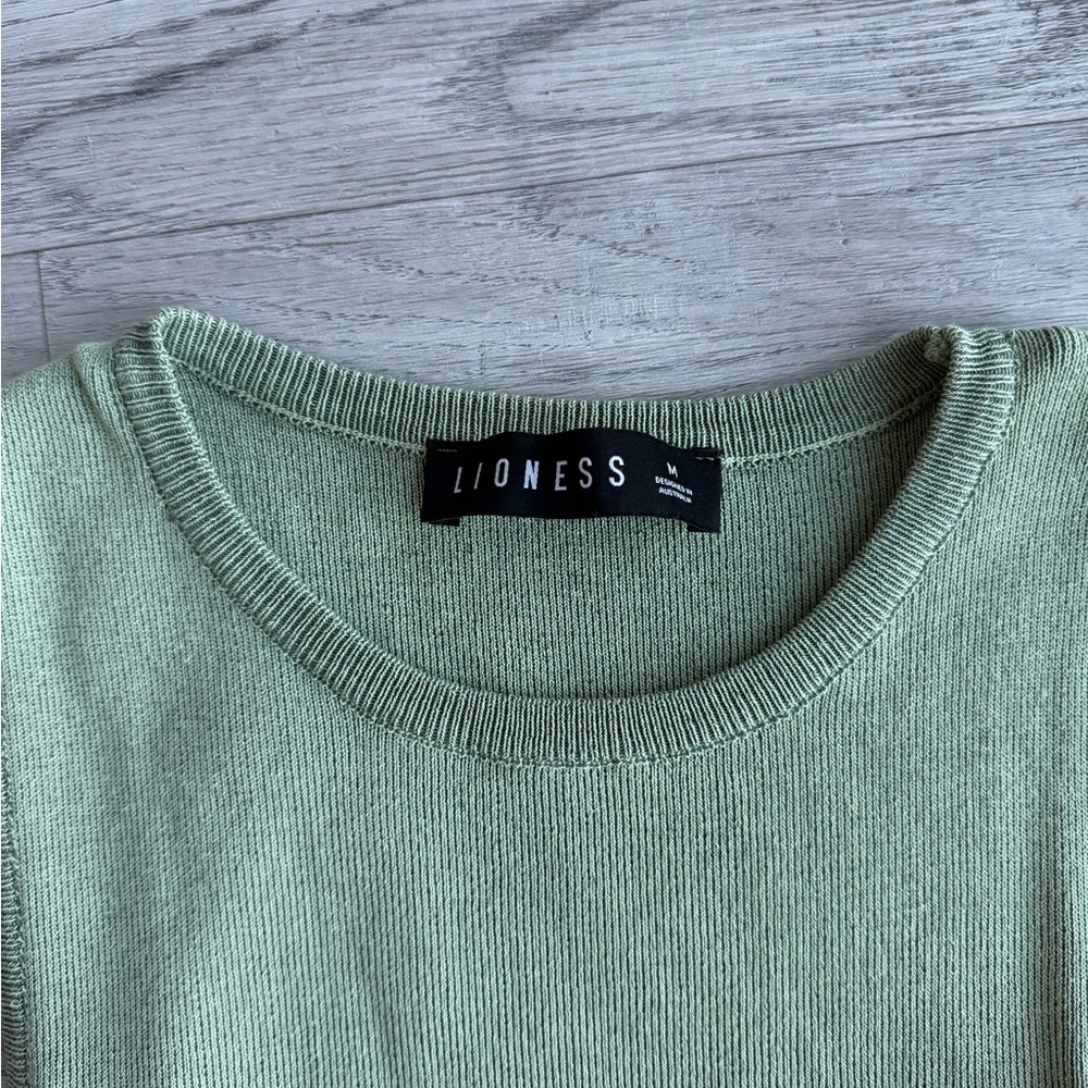 Light green Lioness mini dress